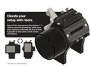 Astrodymium Ring System with ZWO EAF & ASIAIR Mount for Samyang / Rokinon 135mm F2 Lens (V6)