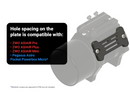 Mounting Plate for ASIAIR Plus/Mini/Pro & PPB Micro (for Astrodymium Ring System)